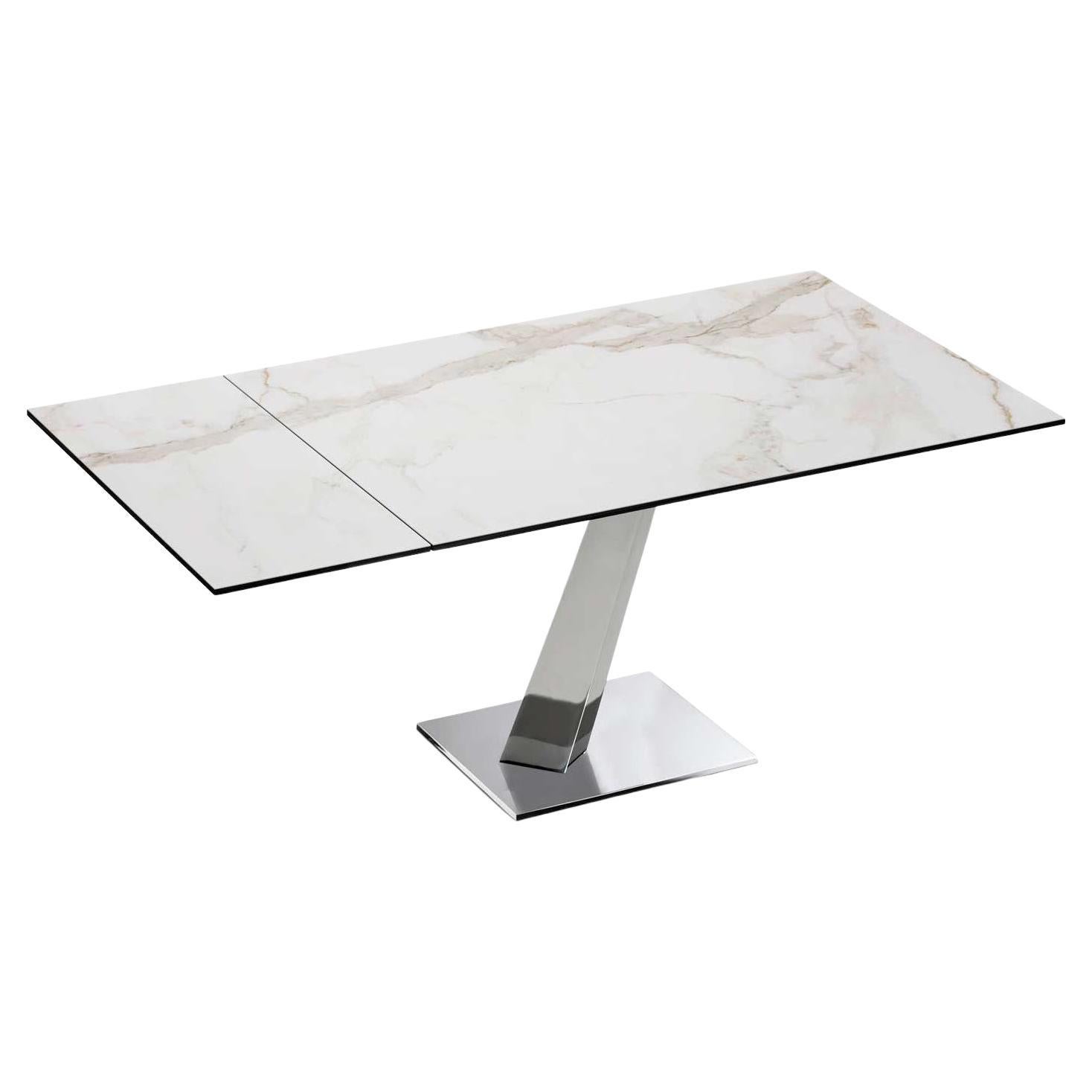 Rectangular extendable table Naos HELP For Sale