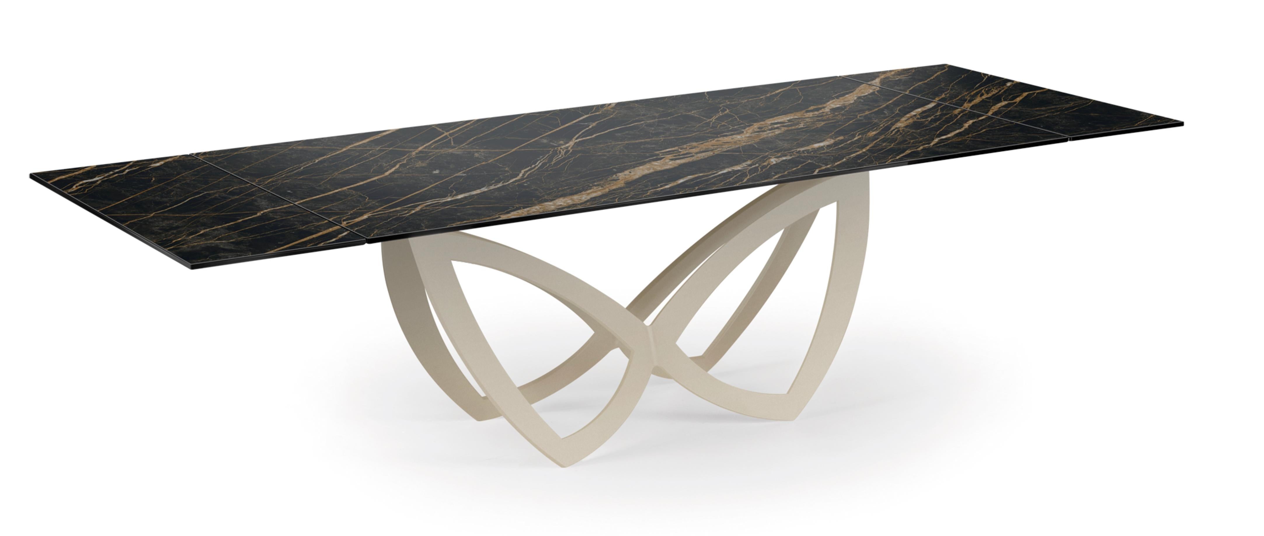 PAR PAR - Extendable Dining Table
Design: D. D'Urbino

The Par Par dining table combines sophisticated design with practical functionality, creating a versatile centerpiece for contemporary interiors. Ideal for both everyday meals and formal