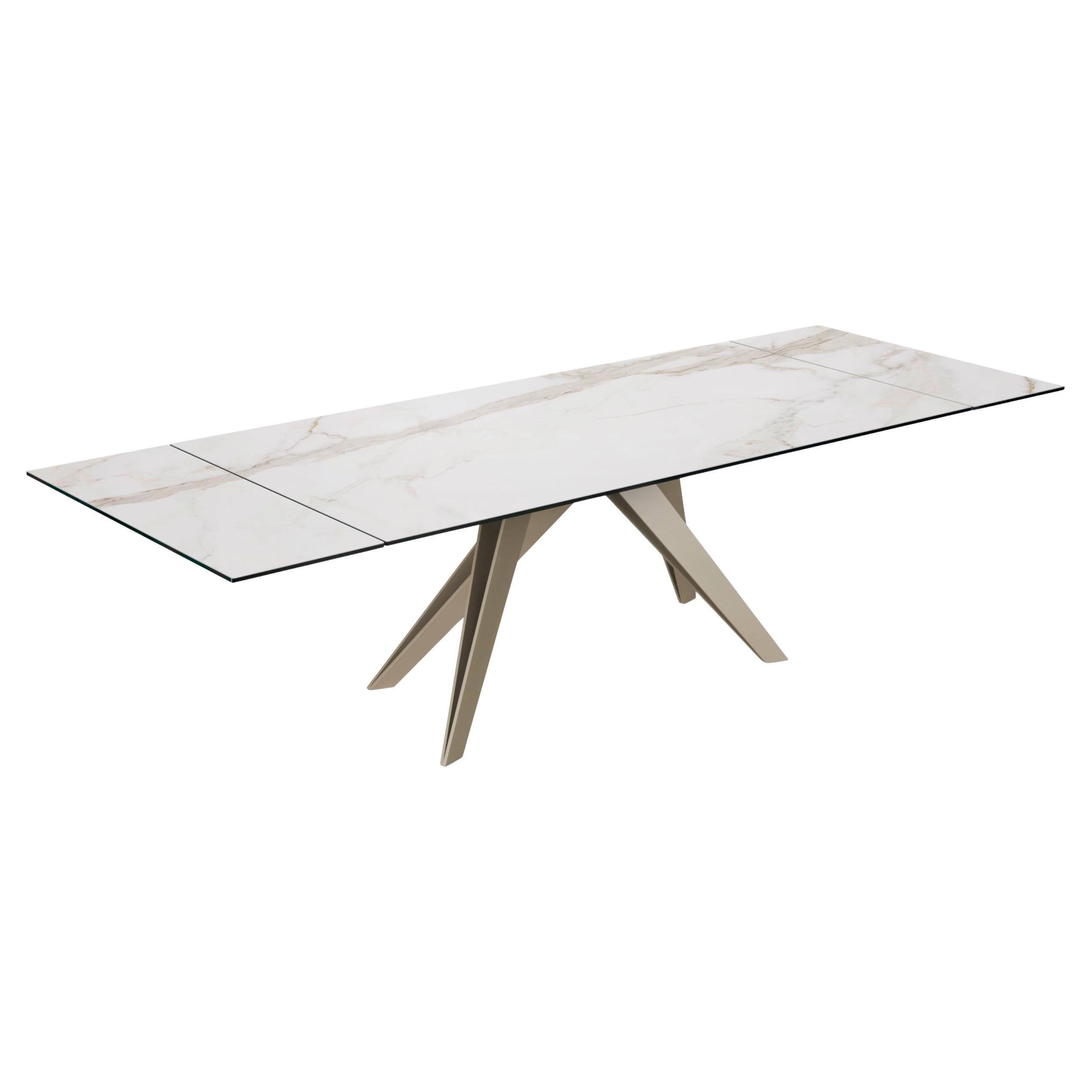 Rectangular extendable table Naos Somnia W 220/300 cm (86.6/118.1 in)