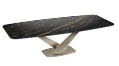 Rectangular extendable table Naos Zeus - Ceramic Black desire