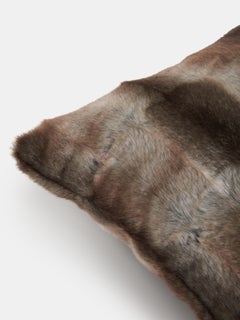 Rectangular Faux Fur Cushion