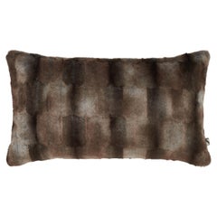 Rectangular Faux Fur Cushion
