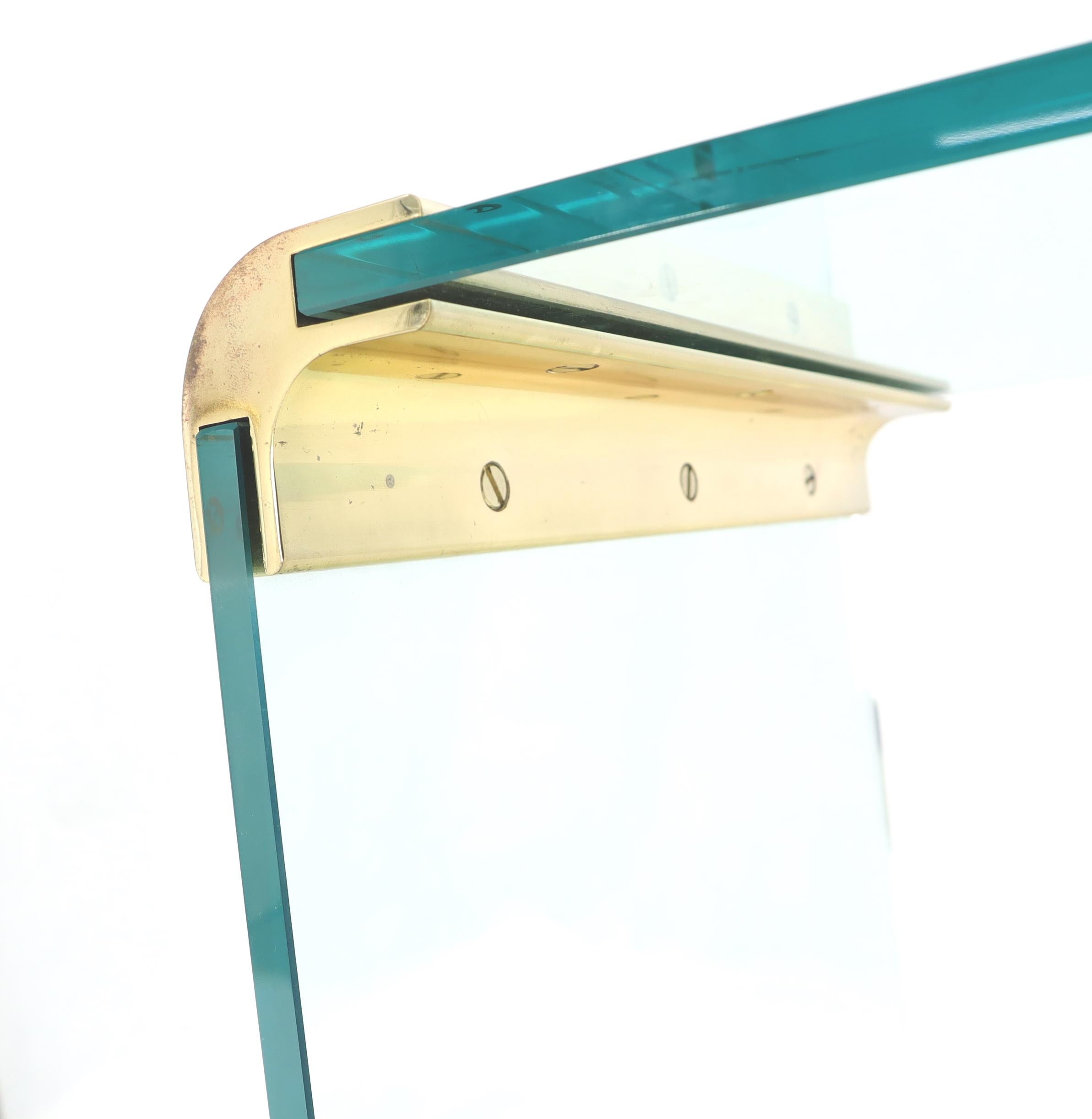 Rectangular Glass Console Table by Pace 1