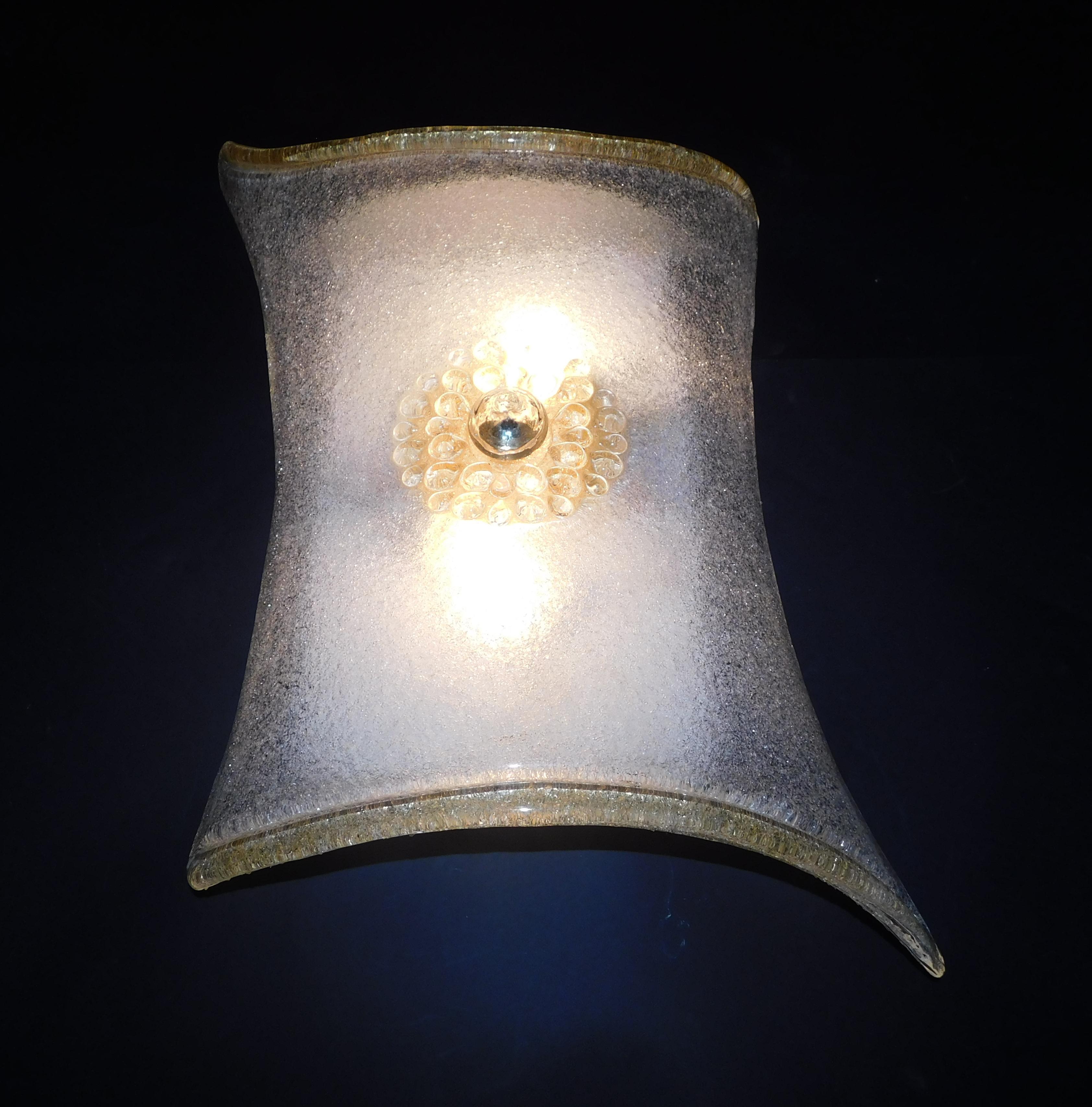 Rectangular Graniglia Sconce, 3 Available For Sale 3