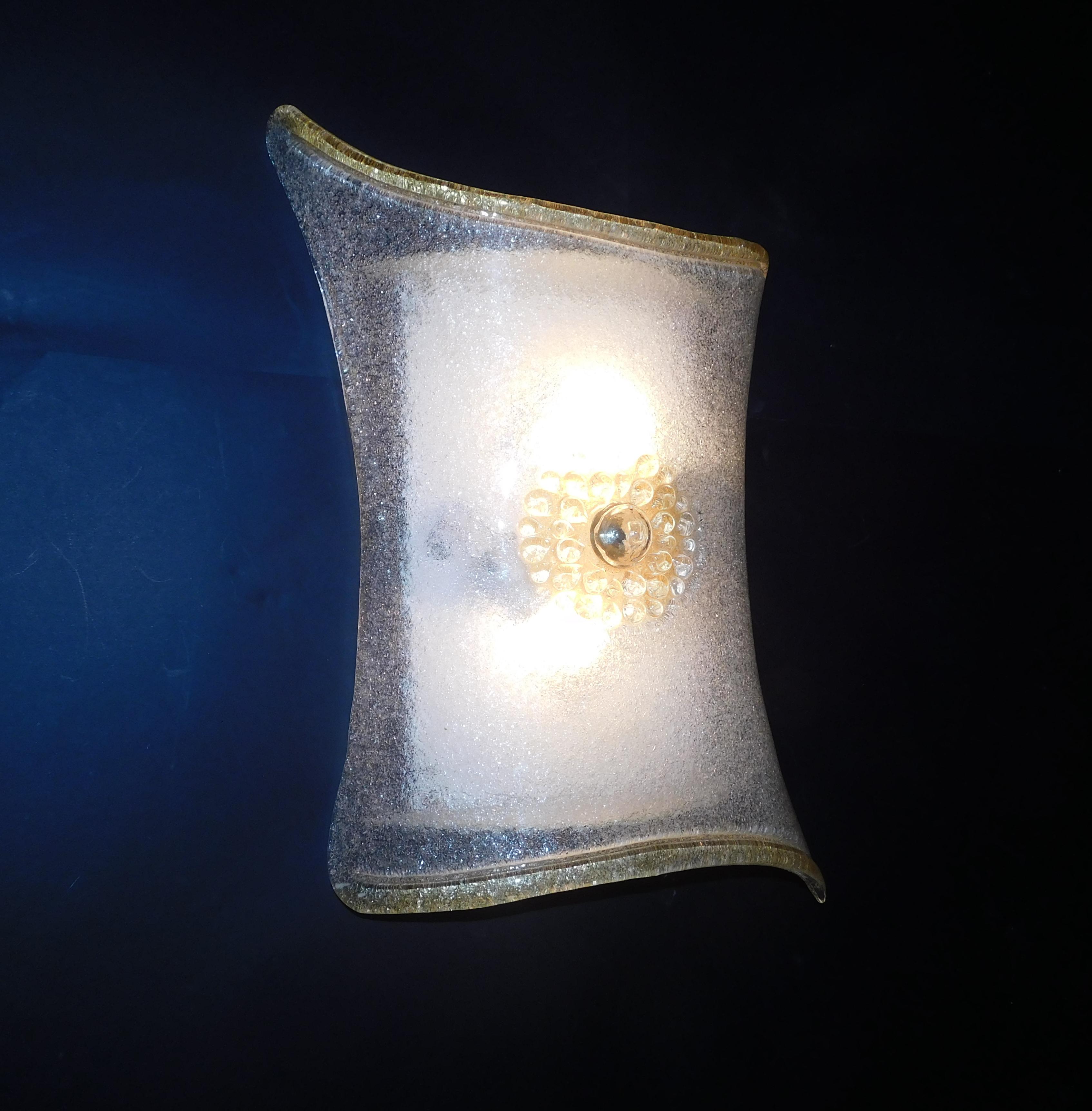 Rectangular Graniglia Sconce, 3 Available For Sale 1