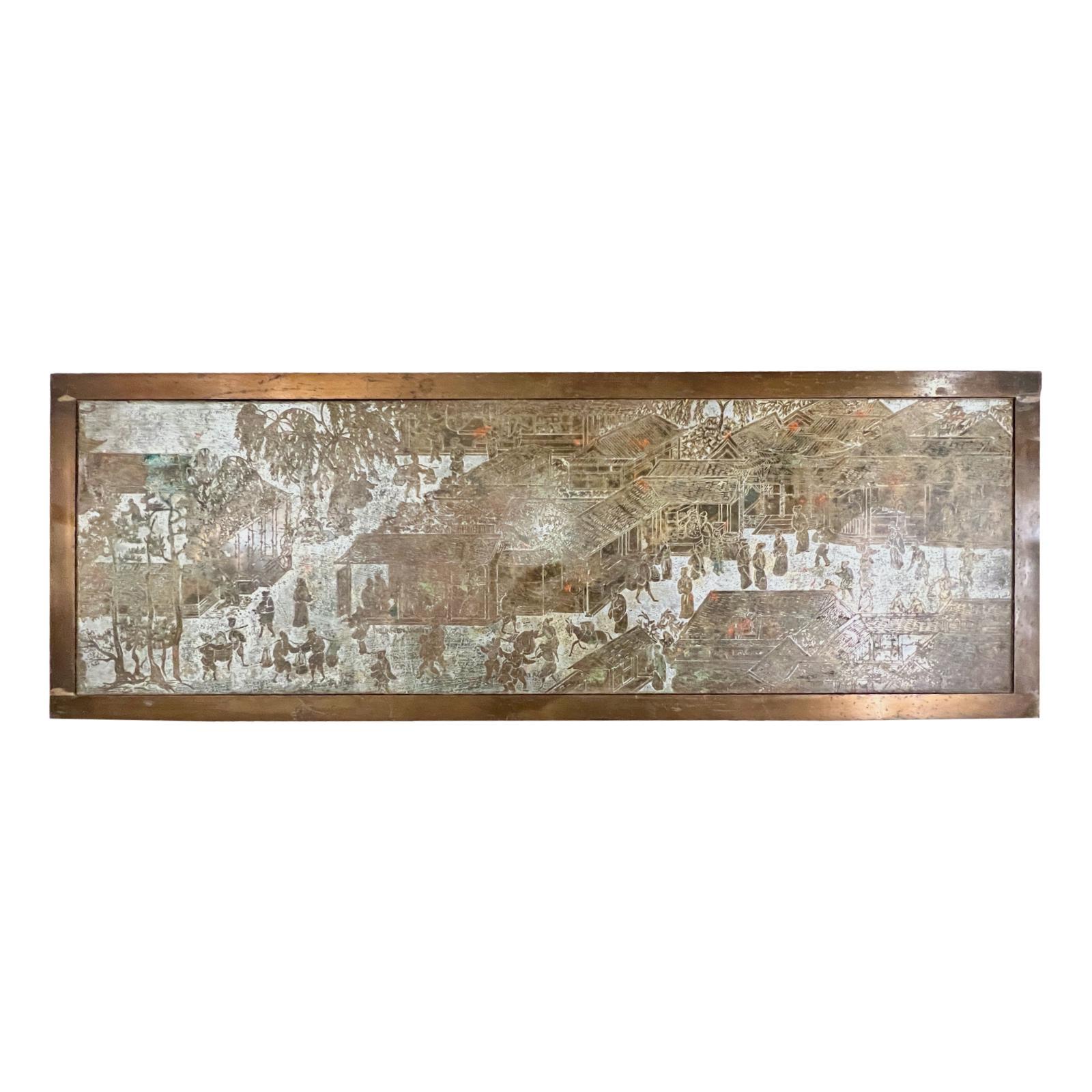 American Rectangular LaVerne Coffee Table For Sale