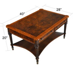 Rectangular Mahogany Coffee Table