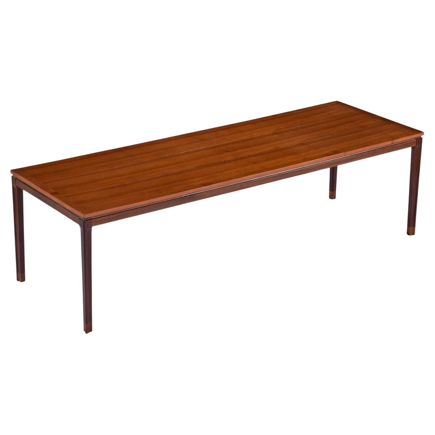 Swedish MidCentury Modern Narrow Coffee Table at 1stDibs