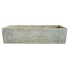 PLANTER rectangular de mediados de siglo maceta arquitectónica de fibrocemento guhl aera