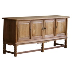 Rectangular Mid Century Sideboard in Oak, Made by a Danish Cabinetmaker, 1960s