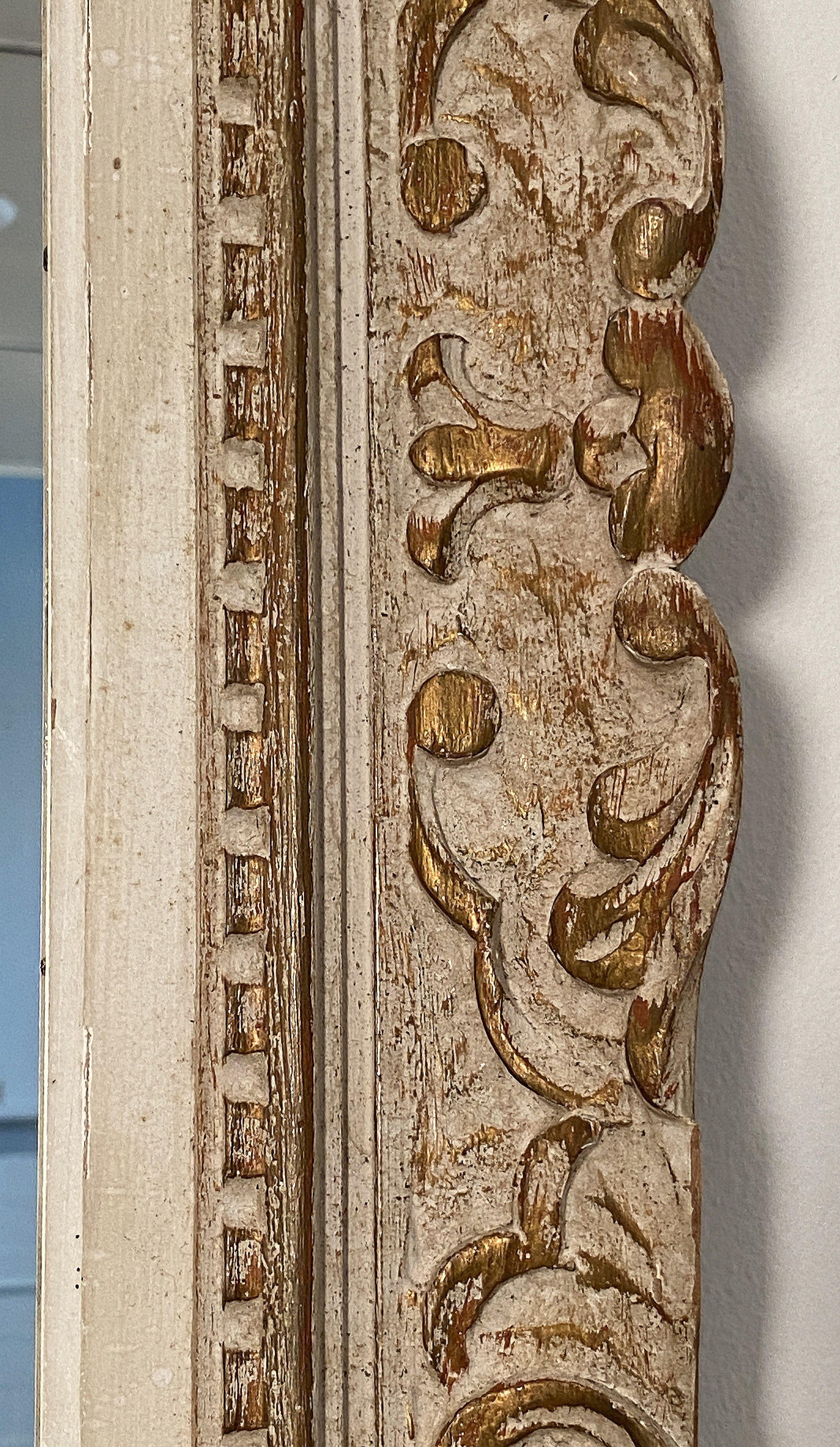 Rectangular Mirror in Montparnasse Frame (H 39 3/8 x W 31 1/8) For Sale 1