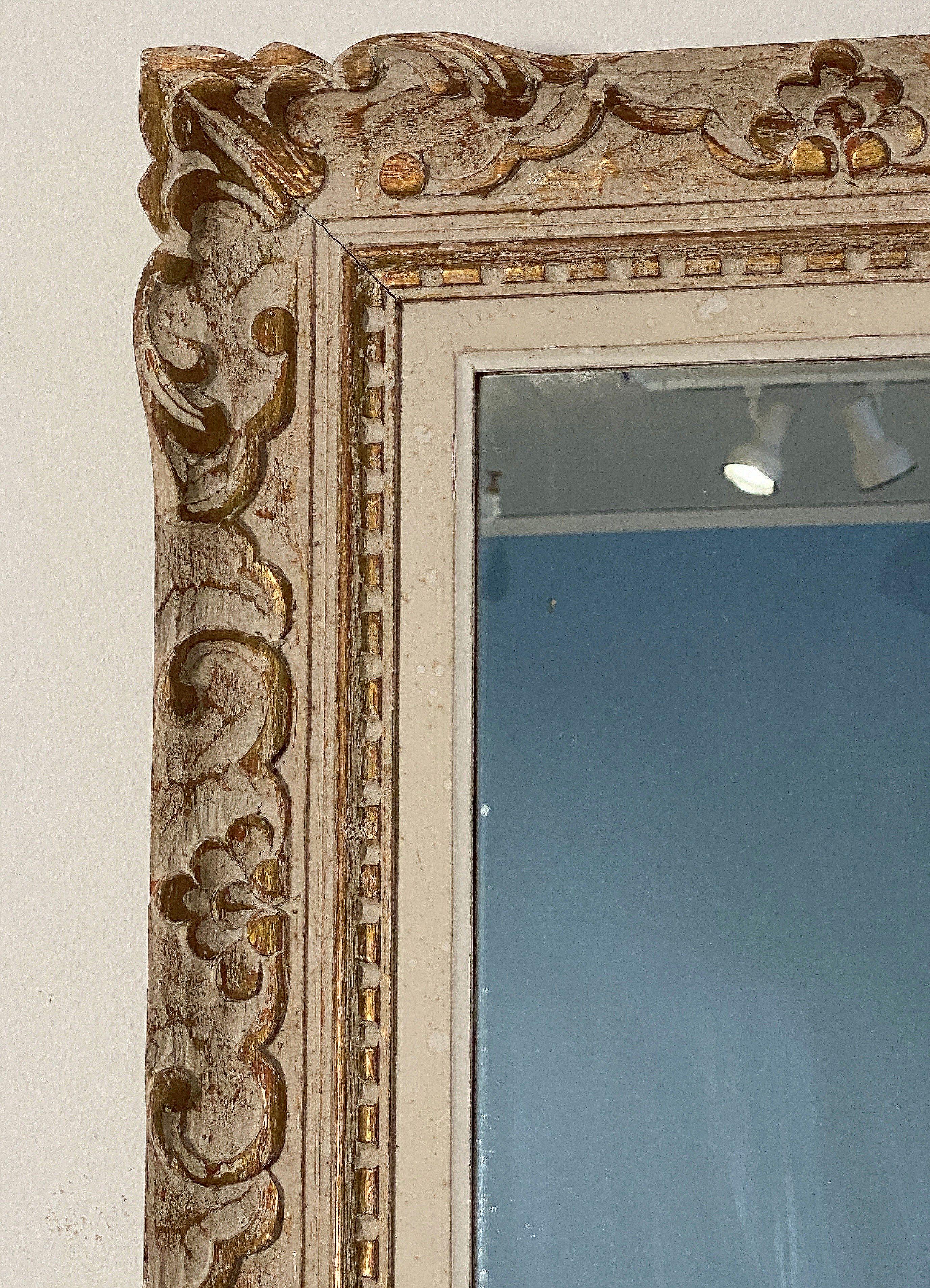 Rectangular Mirror in Montparnasse Frame (H 39 3/8 x W 31 1/8) For Sale 2