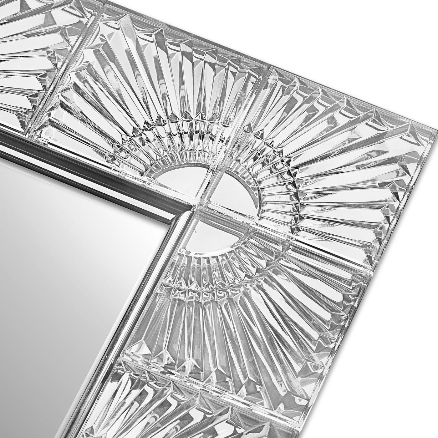 rectangular crystal mirror