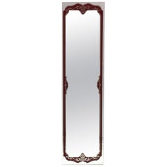 Rectangular Mirror with Liberty Decorative Motif, 1950s