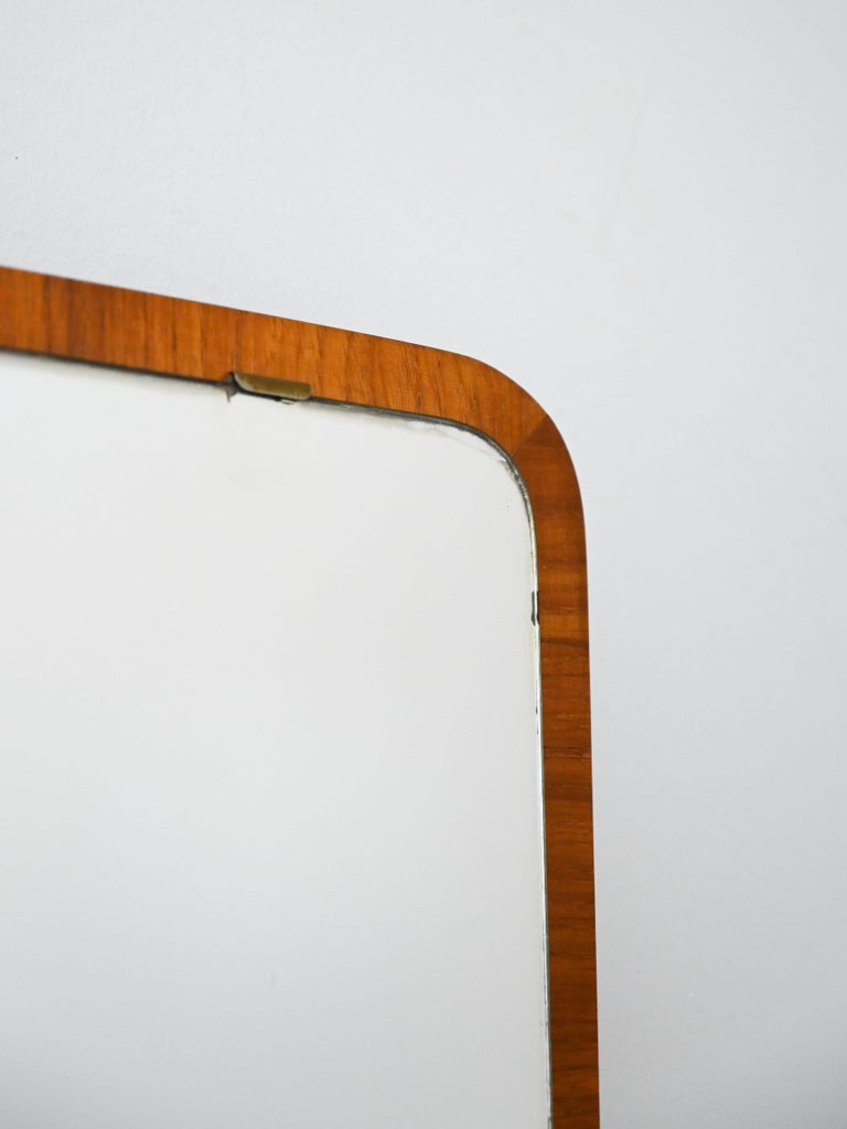 Rectangular Mirror with Rounded Corners For Sale at 1stDibs