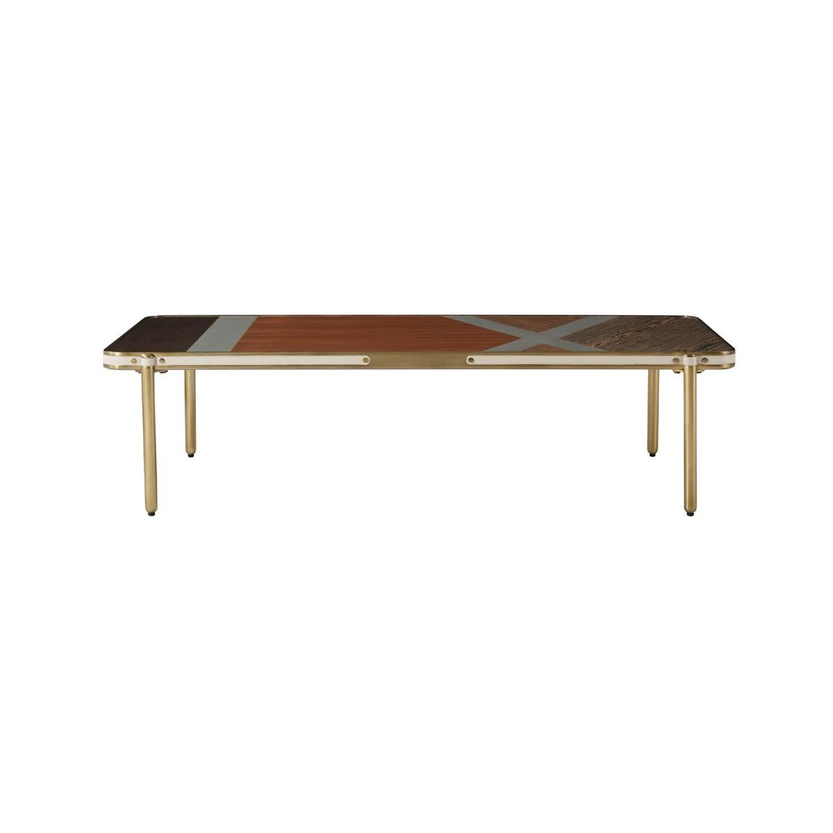 Mid-Century Modern Rectangular Mod Coffee Table For Sale