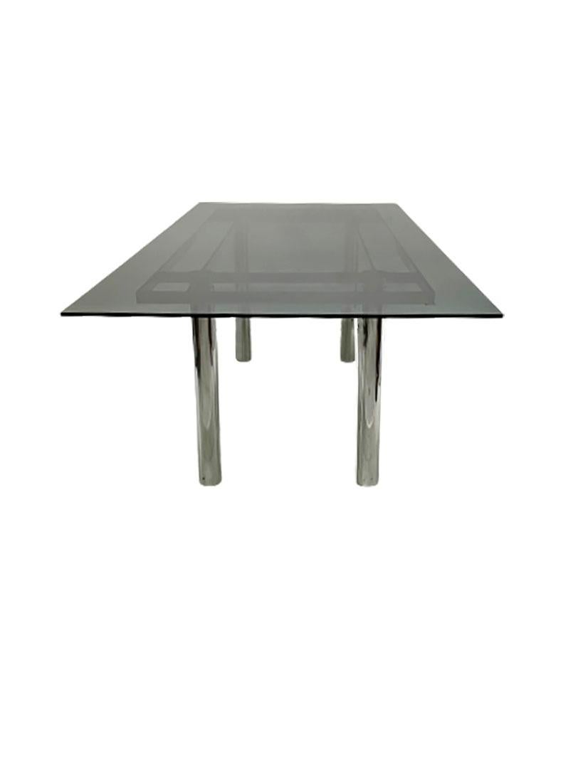 Rectangular Model Andre Dining Table by Tobia Scarpa For Sale 1