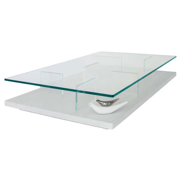 Dunelm Pavia Tempered Glass Coffee Table