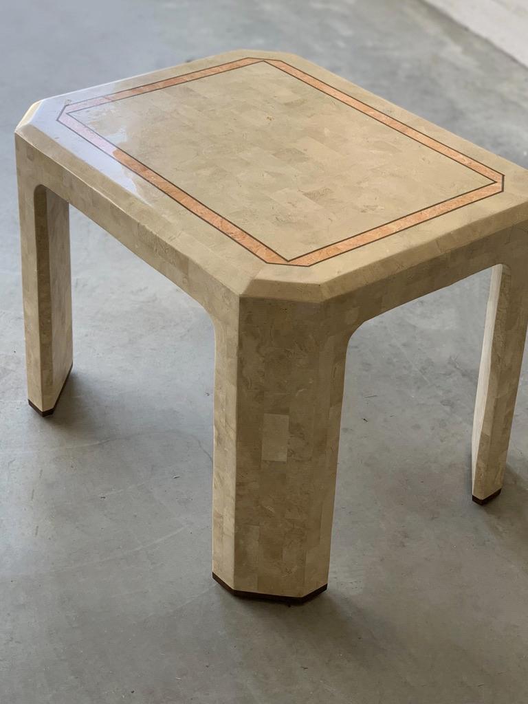 American  Post Modern Stone Table For Sale