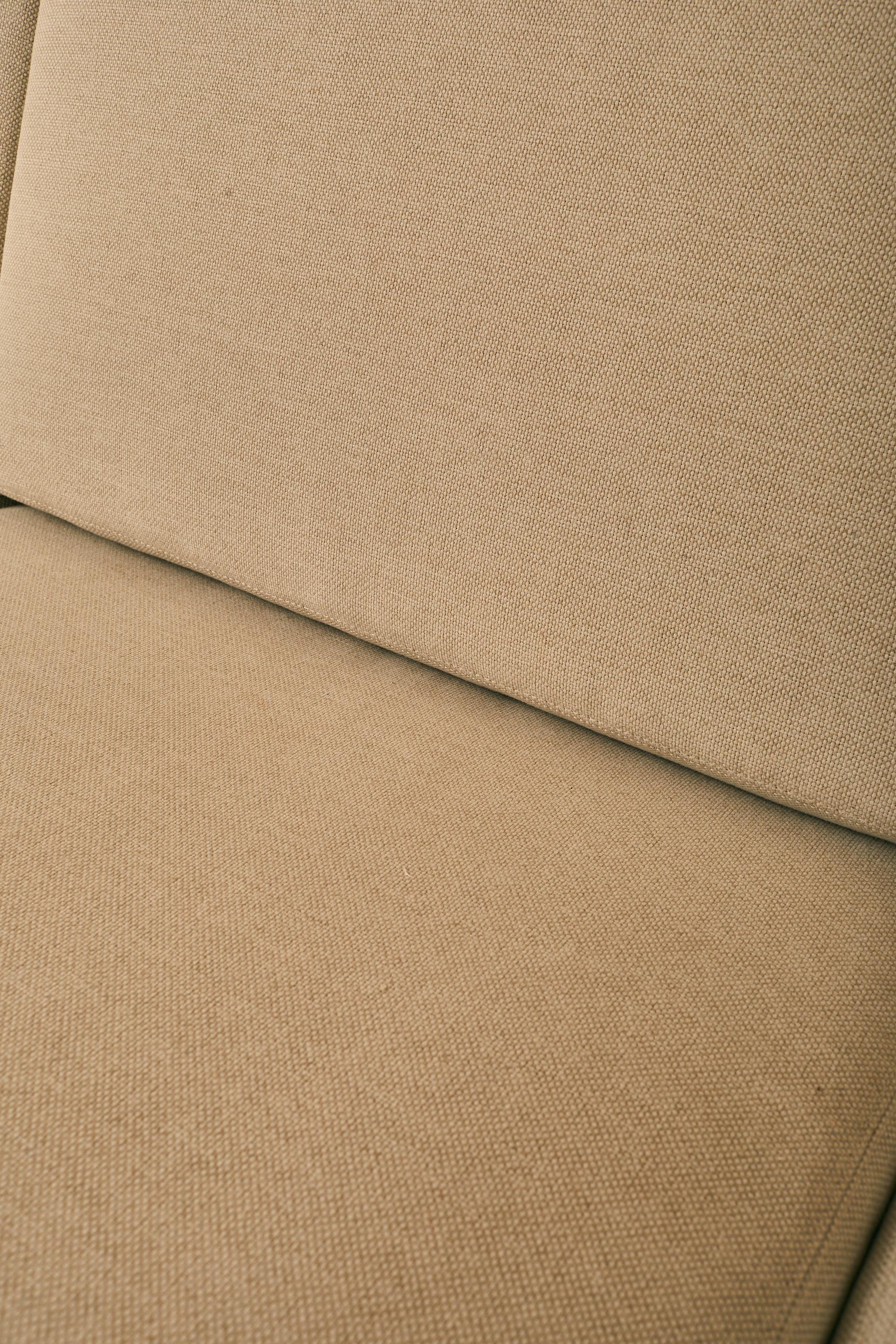 Italian Rectangular Modernist Sofa For Sale