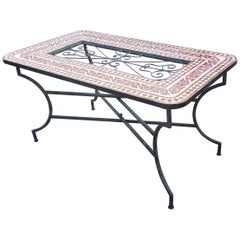 Rectangular Moroccan Mosaic Dinning / Coffee Table