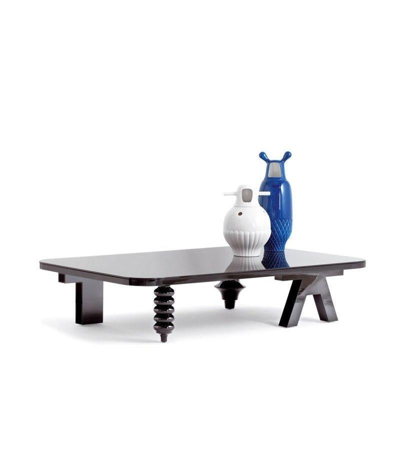 low rectangular table