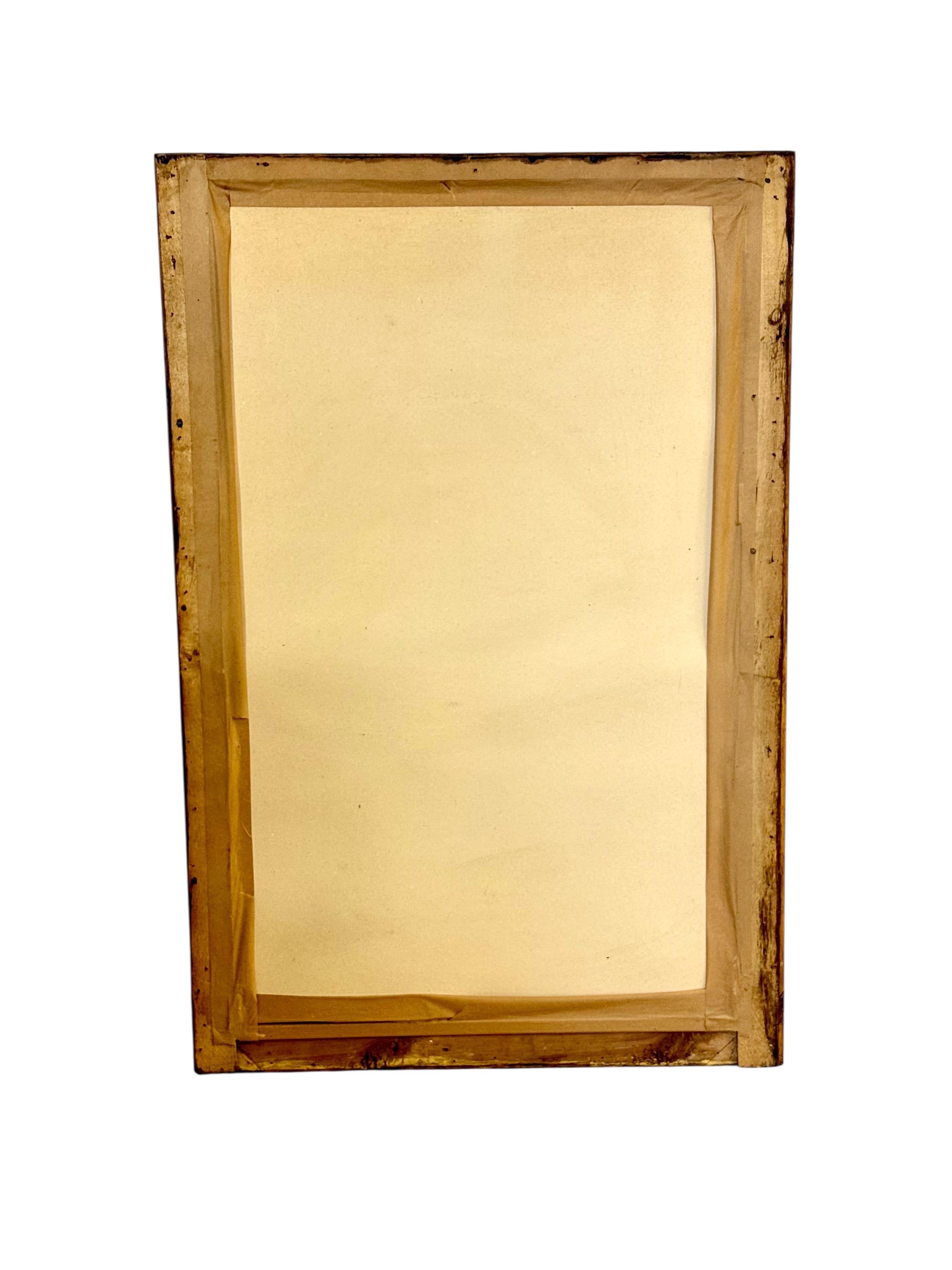 Rectangular Napoleon III Gilded Mirror with Rococo Carvings, France circa 1860 For Sale 5