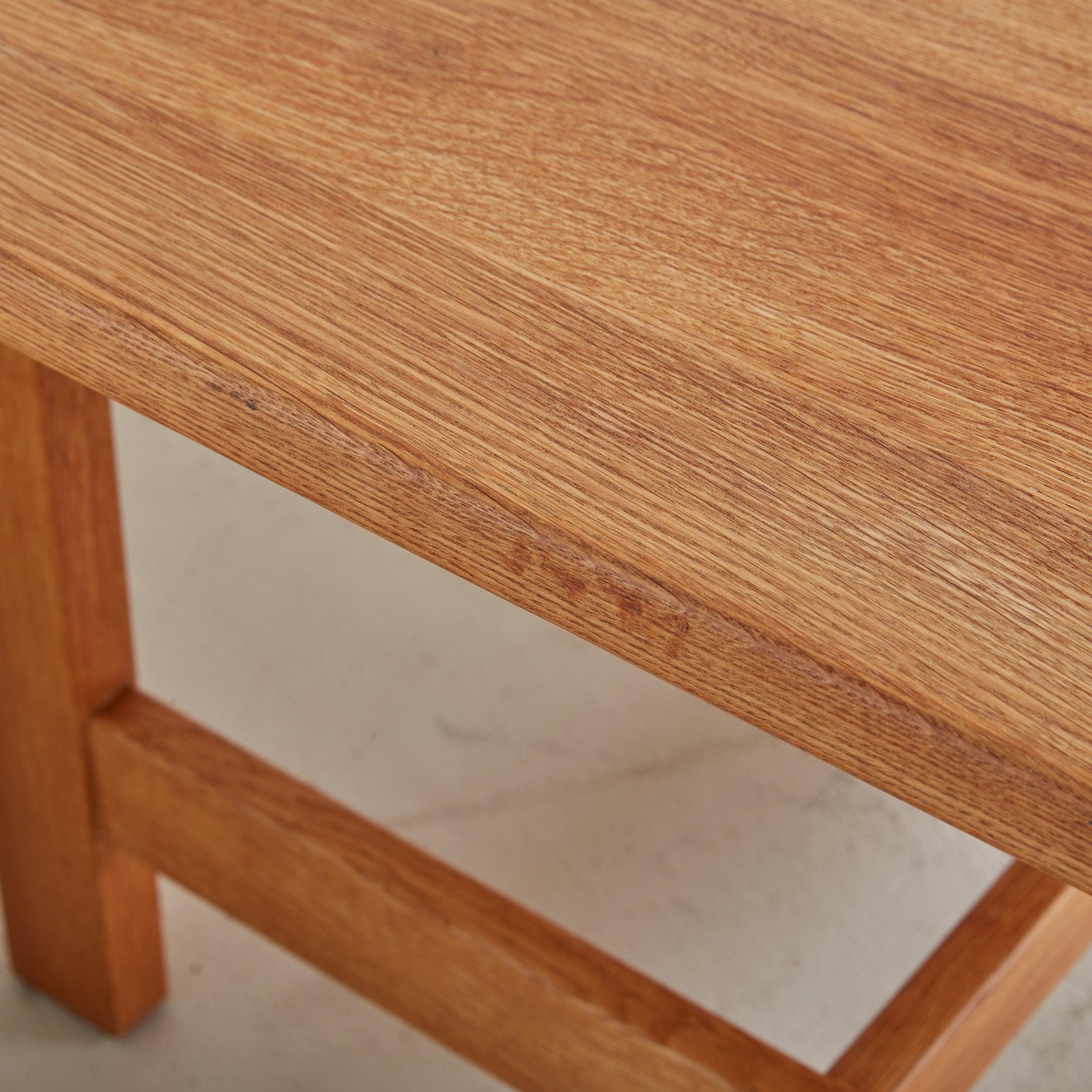 Table basse rectangulaire en Oak par Kurt Østervig, Danemark années 1960 en vente 4