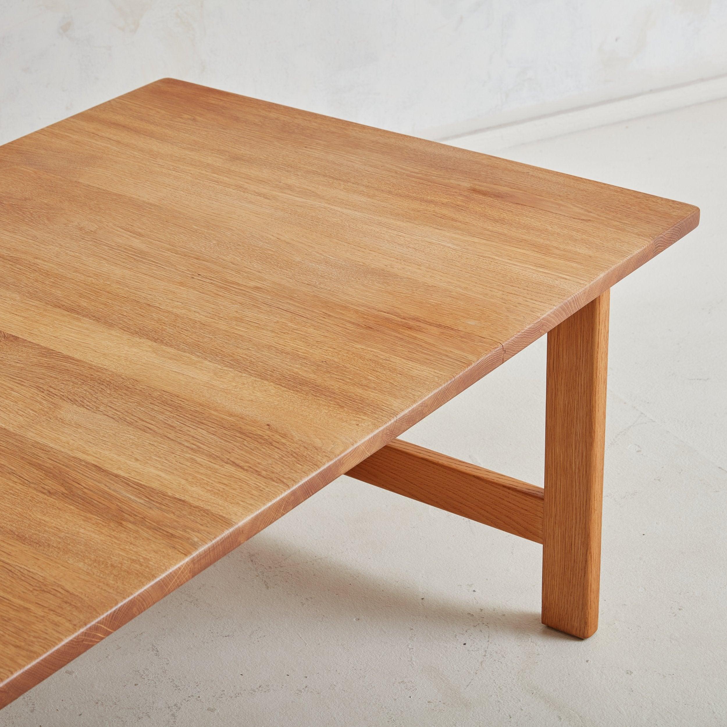 Danois Table basse rectangulaire en Oak par Kurt Østervig, Danemark années 1960 en vente