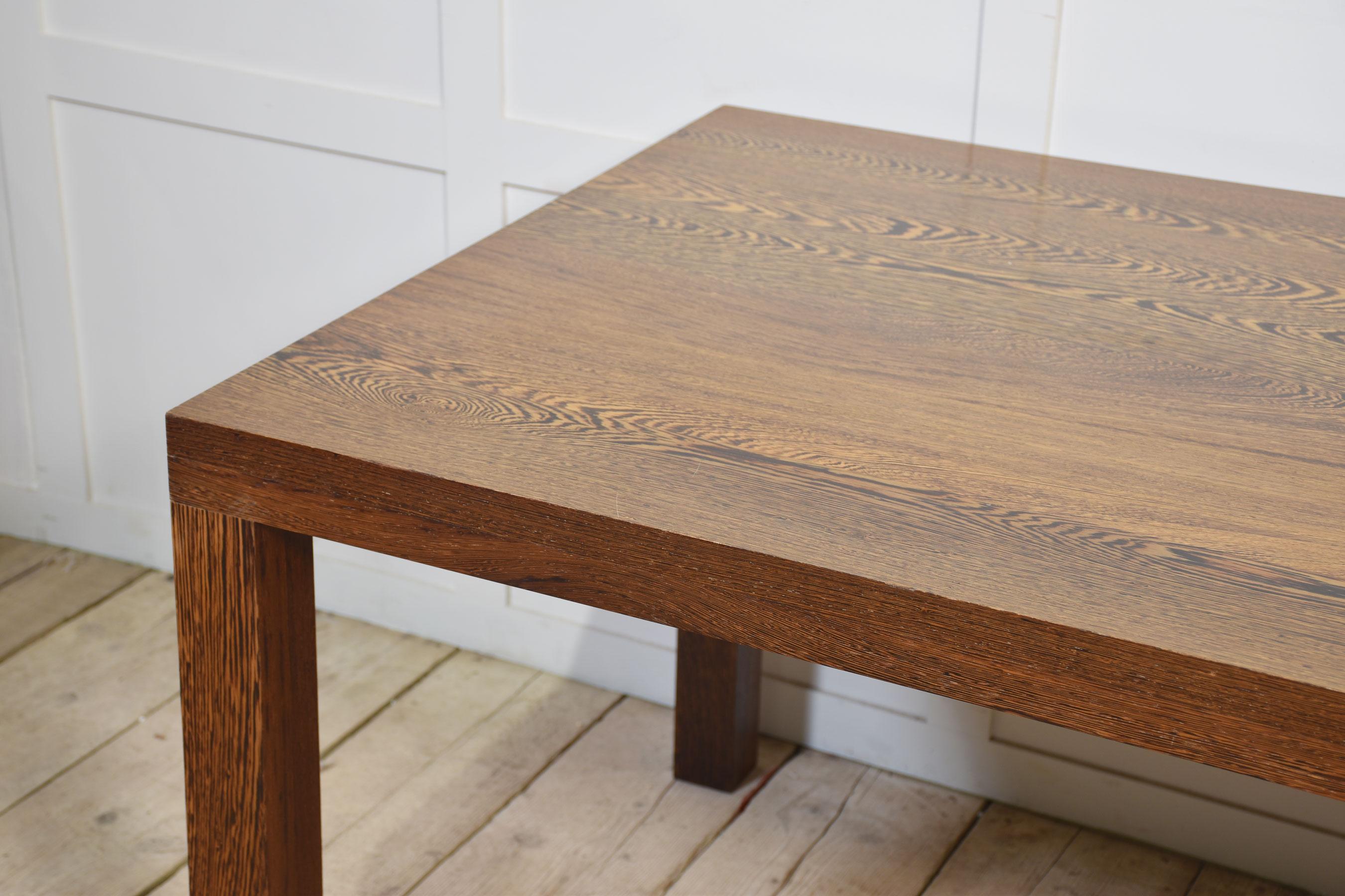 Mesa de comedor rectangular de roble siglo XX en venta