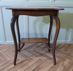 Rectangular Occasional Table, with Painted Decoration