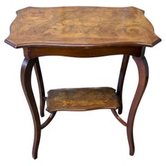 Rectangular Occasional Table, with Painted Decoration