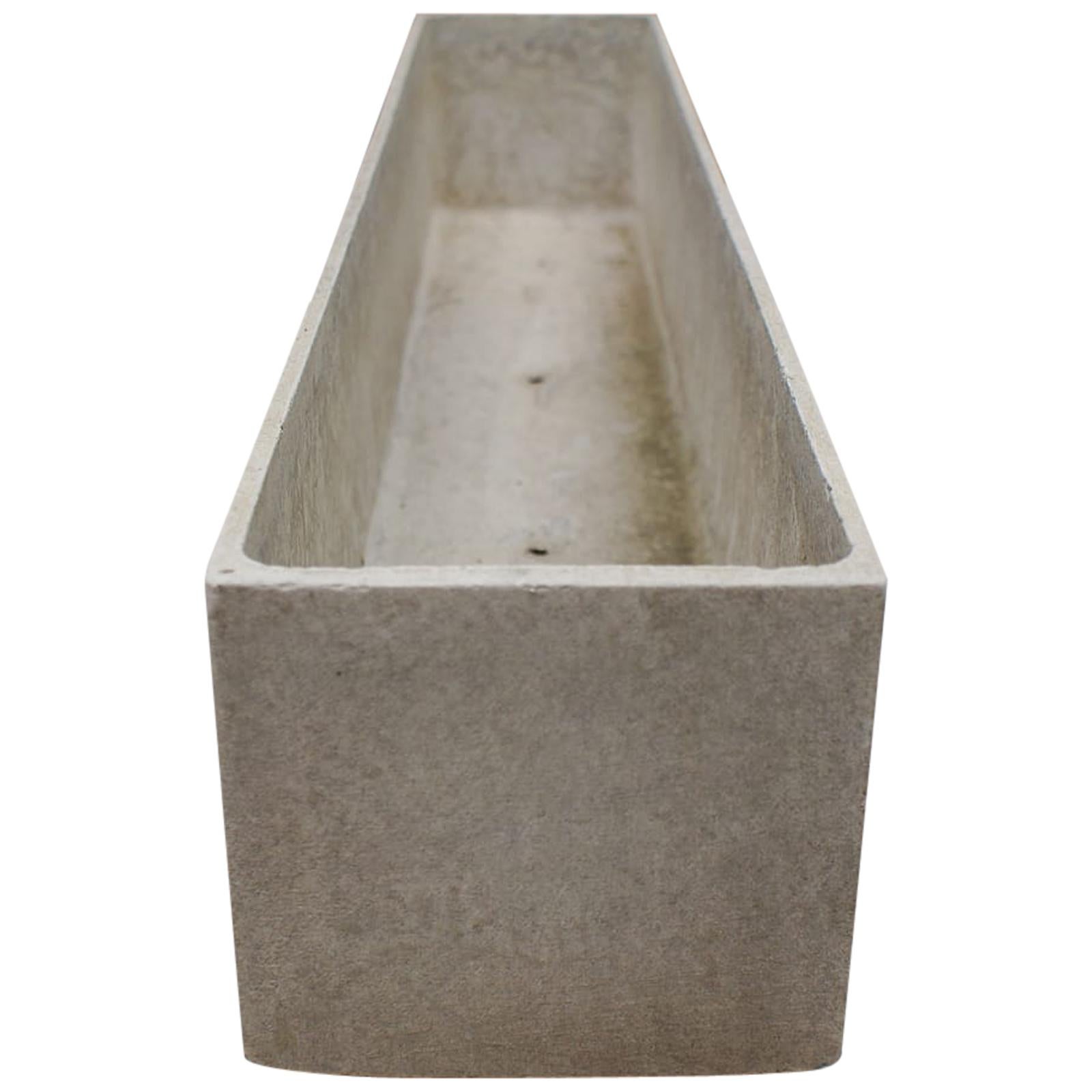 Rectangular Planter by Willy Guhl for Eternit, Switzerland, 1950s For Sale