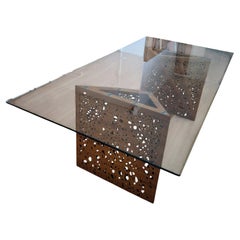 Rectangular "Riddled" Dining Table By Steven Holl for Horm