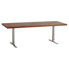 Rectangular Rosewood Coffee Table in the Style of Poul Nørreklit, Denmark