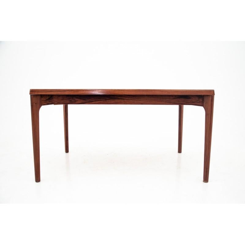 Mid-Century Modern Rectangular Rosewood Extendable Dining Table in Danish Design, 1960s