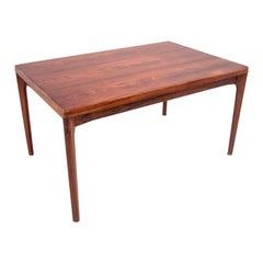 Rectangular Rosewood Extendable Dining Table in Danish Design, 1960s