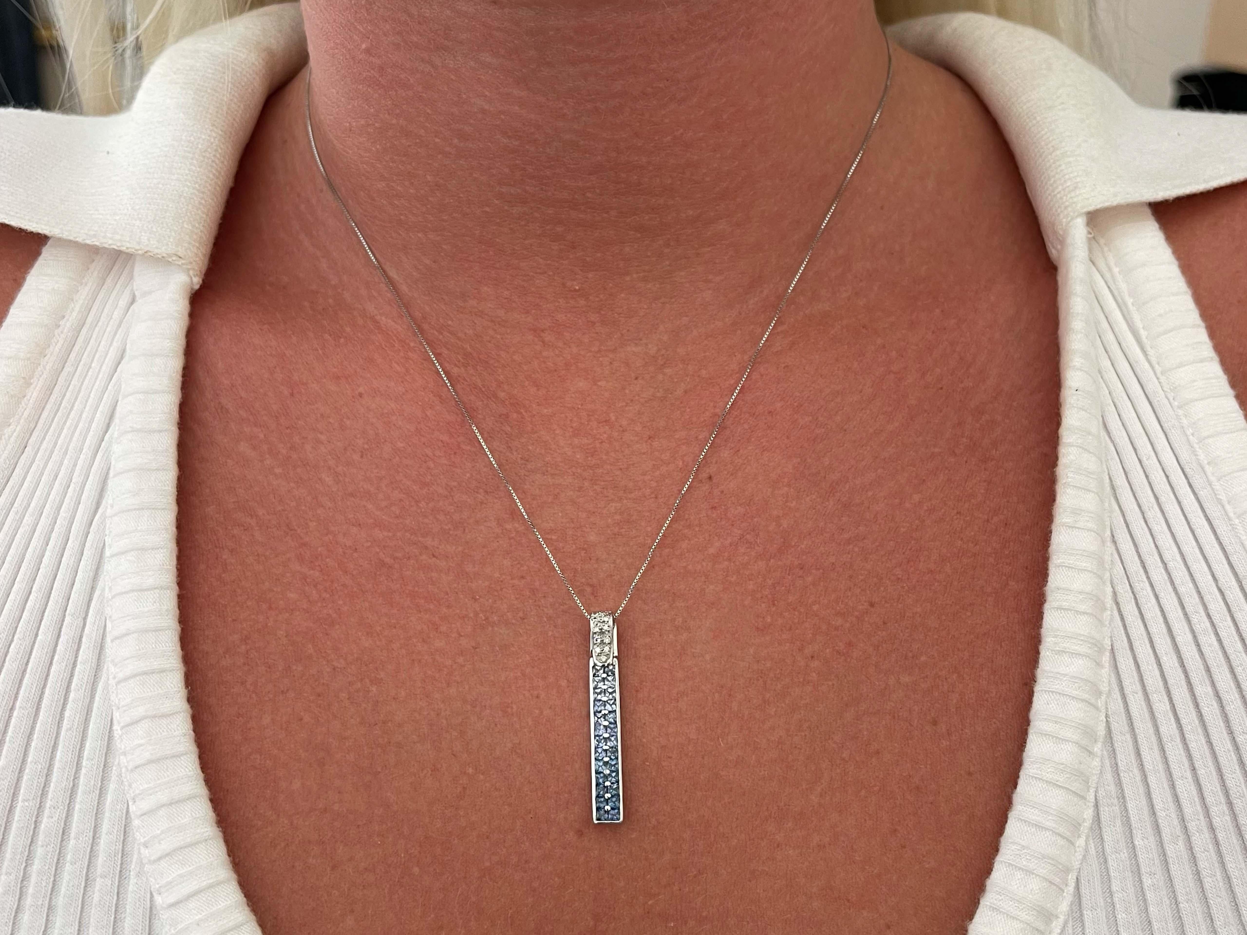 (chain included )

Item Specifications:

Necklace Metal: 14k White Gold

Total Weight: 3.6 Grams

Chain Length: 18