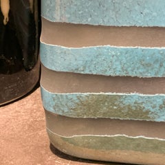 Rectangular Shape Glass Vase, Romania, Contemporary