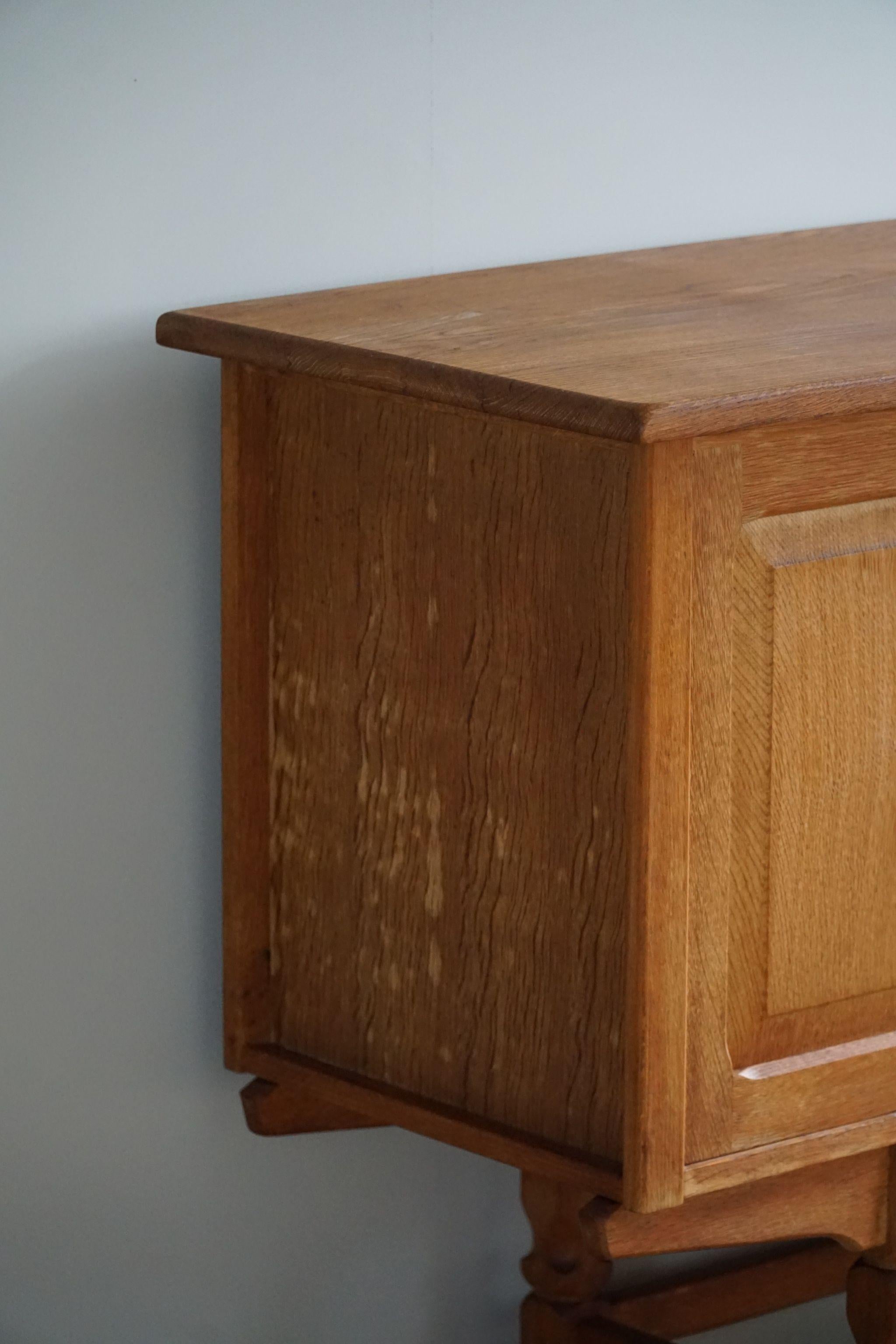 Rectangular Sideboard in Oak, Made by a Danish Cabinetmaker, Mid Century, 1960s 6