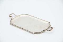 Rectangular silver tray/cake dish