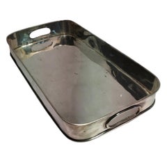 Rectangular Silverplated Tray