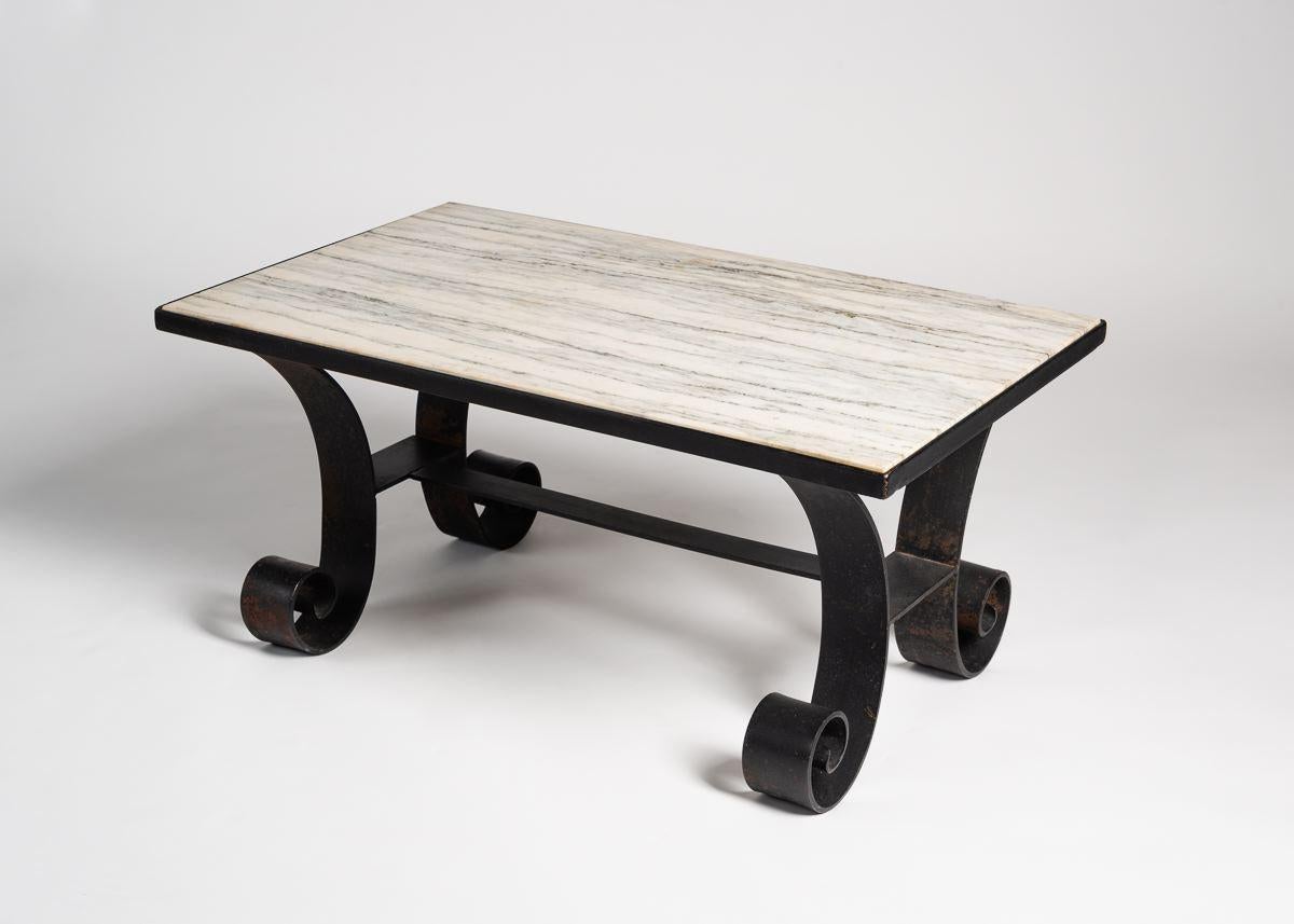 rectangle stone coffee table