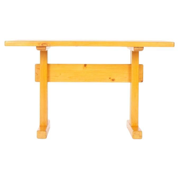 Table rectangulaire de Charlotte Perriand pour Les Arcs 1950