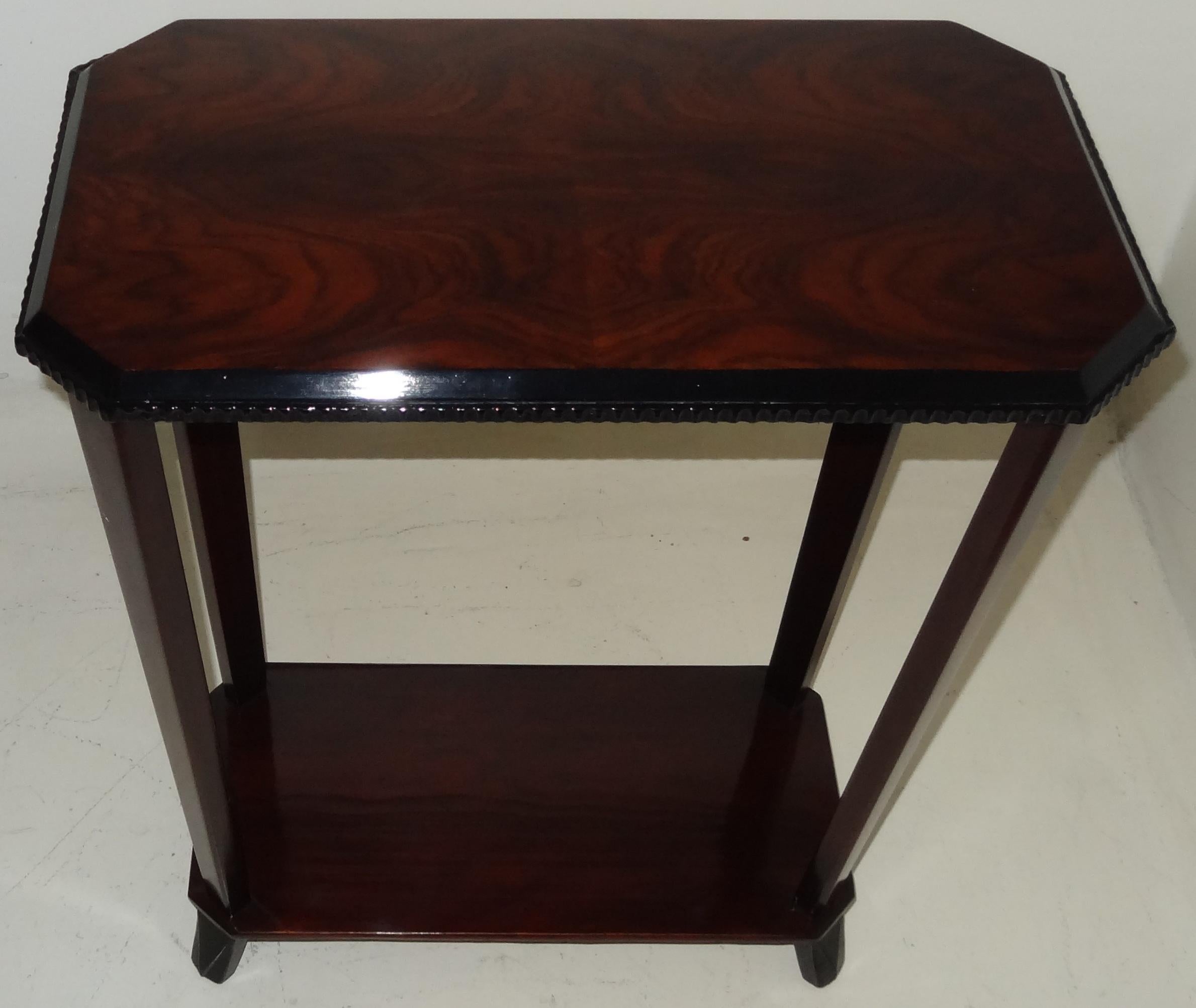Rectangular Table in Wood, France, 1930, Art Deco For Sale 2