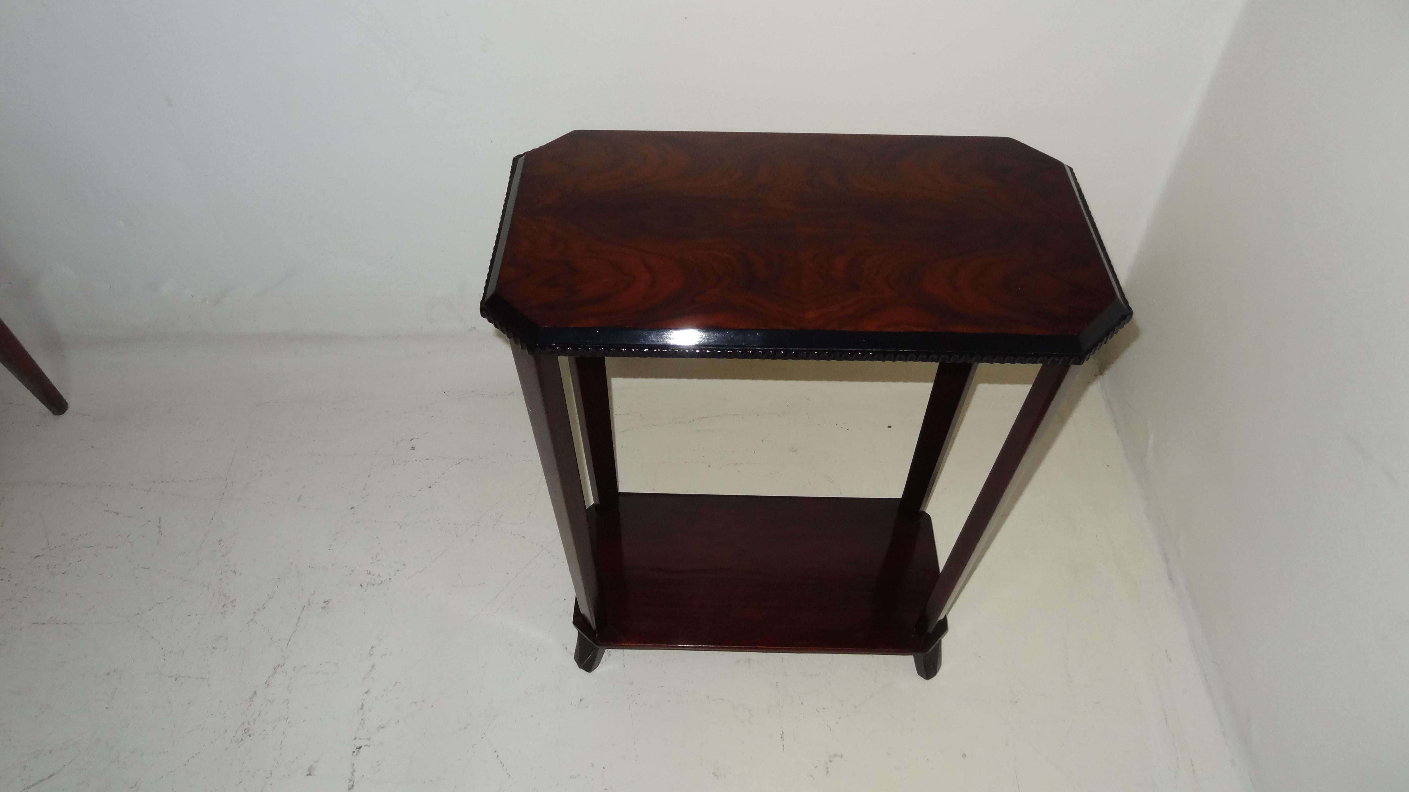 Rectangular Table in Wood, France, 1930, Art Deco For Sale 3