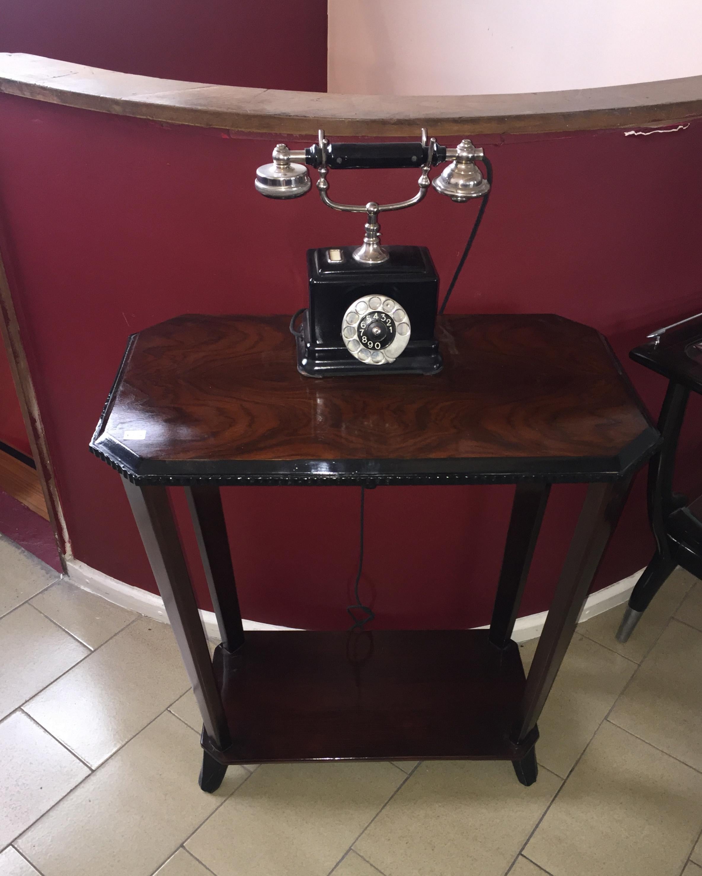 Rectangular Table in Wood, France, 1930, Art Deco For Sale 4