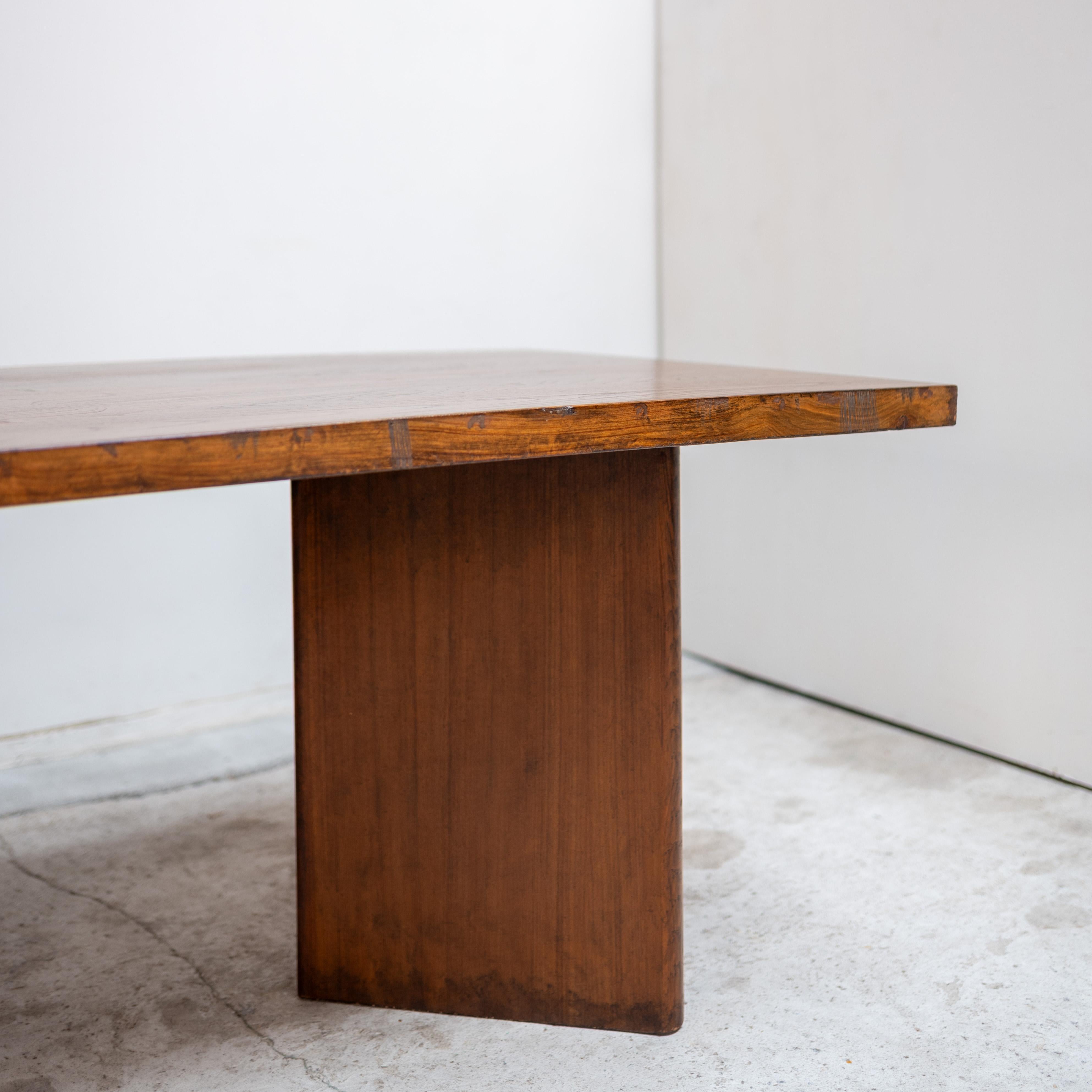 Rectangular Table, Pierre Jeanneret, 1960s, India For Sale 2