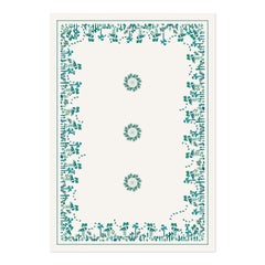 Rectangular Tablecloth 'Medium', Blue Baba, Linen and Cotton by Alto Duo