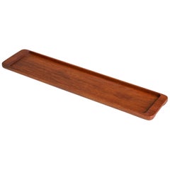 Rectangular Teak Serving Tray by ESA, Denmark